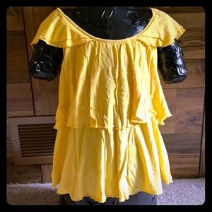 Flowy Yellow Blouse
